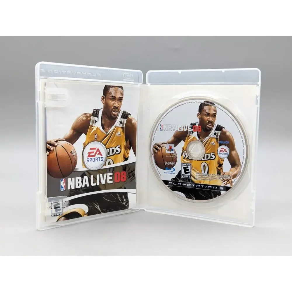 PS3 PlayStation 3 NBA Live 08 & NBA Live 09 & Sports Champions Lot of 3 Tested